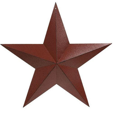 Burgundy Barn Star 18 - The Fox Decor